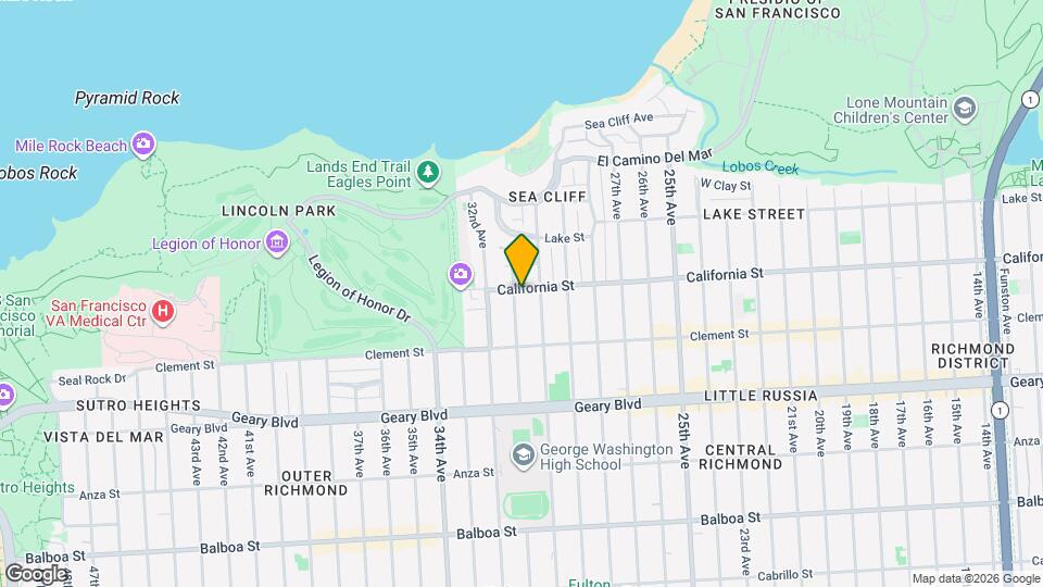 6839-6841-6841 California St Map and Location Details