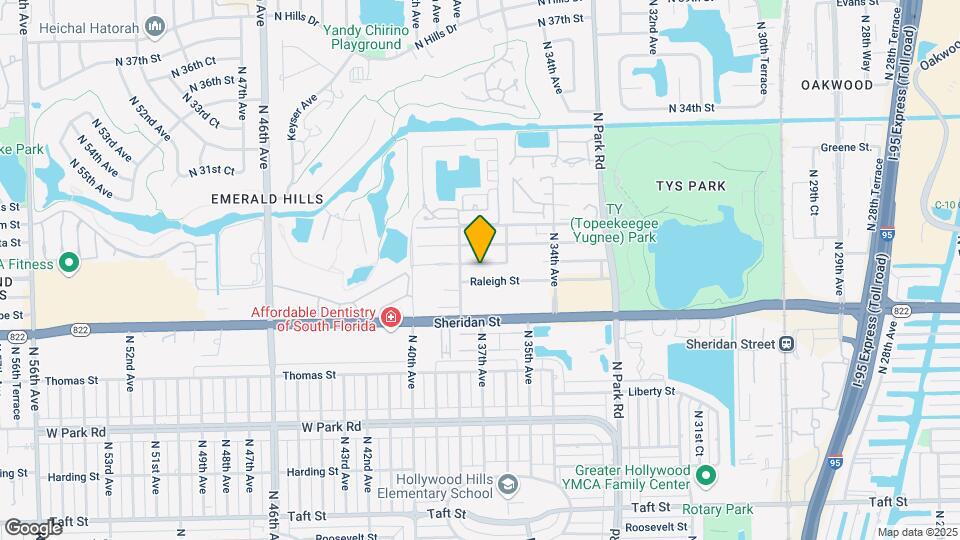 3670 Farragut St Map and Location Details