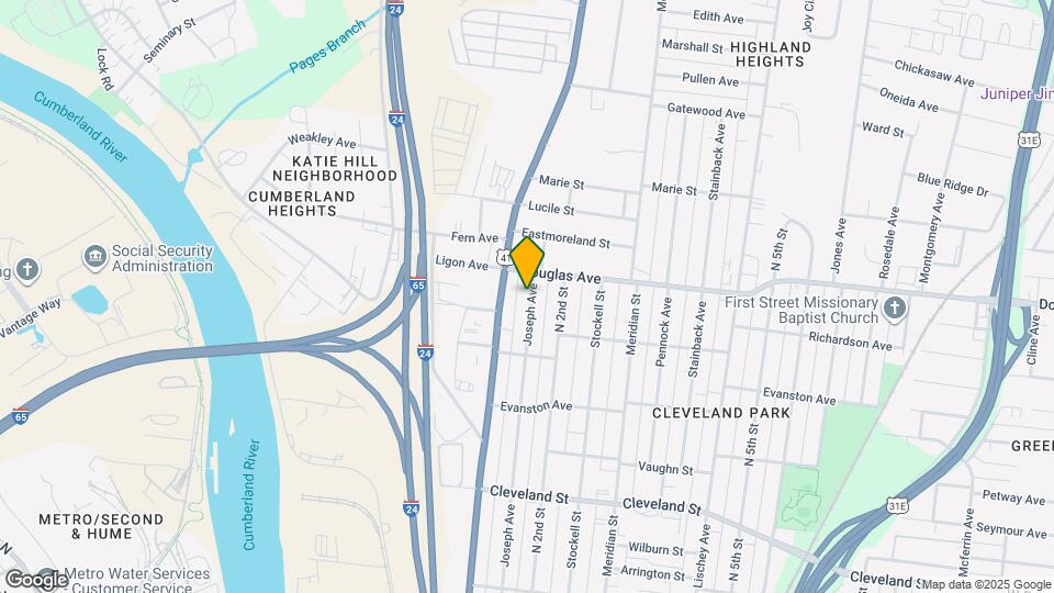 1224 Joseph Ave Map and Location Details