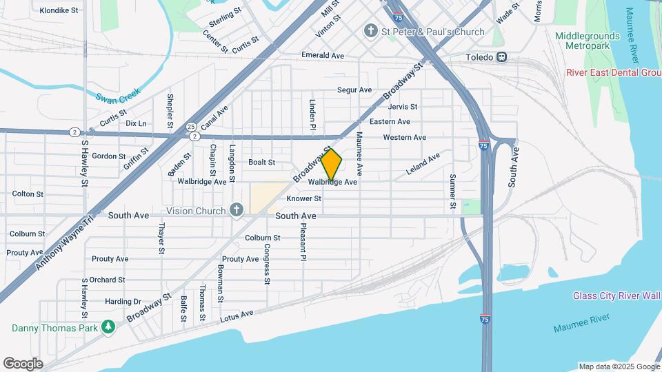 543-545 Walbridge Ave Map and Location Details