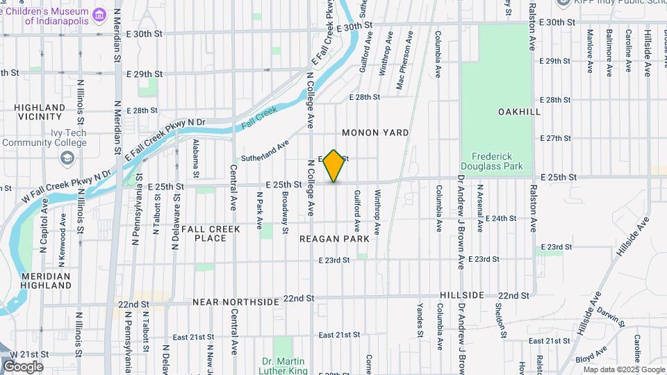 2452 Carrollton Ave Map and Location Details