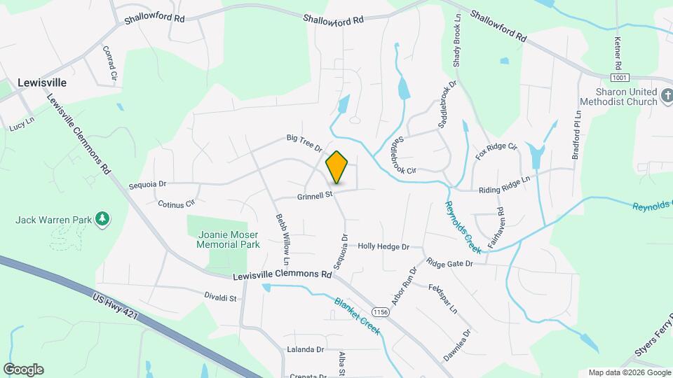 1001 Sequoia Dr Mapa y Detalles de la Ubicación