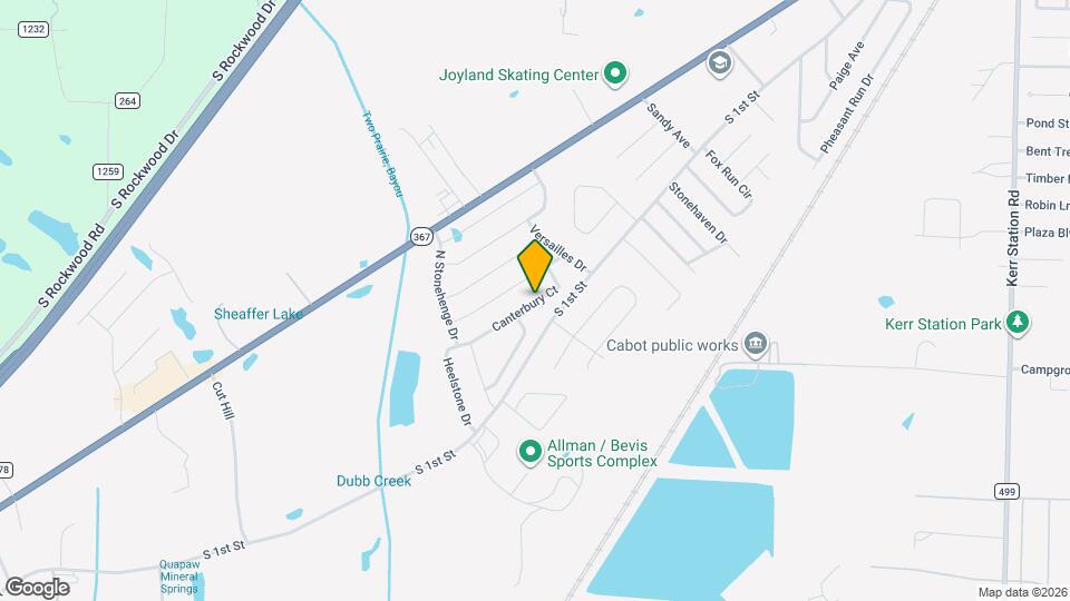 2415 Canterbury Ct Map and Location Details