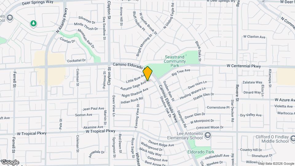 1705 Autumn Sage Ave Map and Location Details