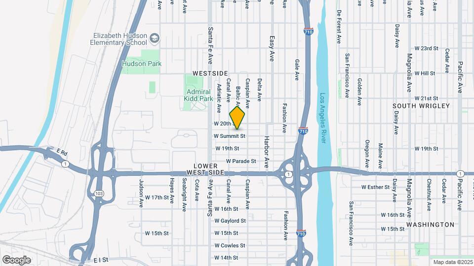 1537 W Summit St Mapa y Detalles de la Ubicación