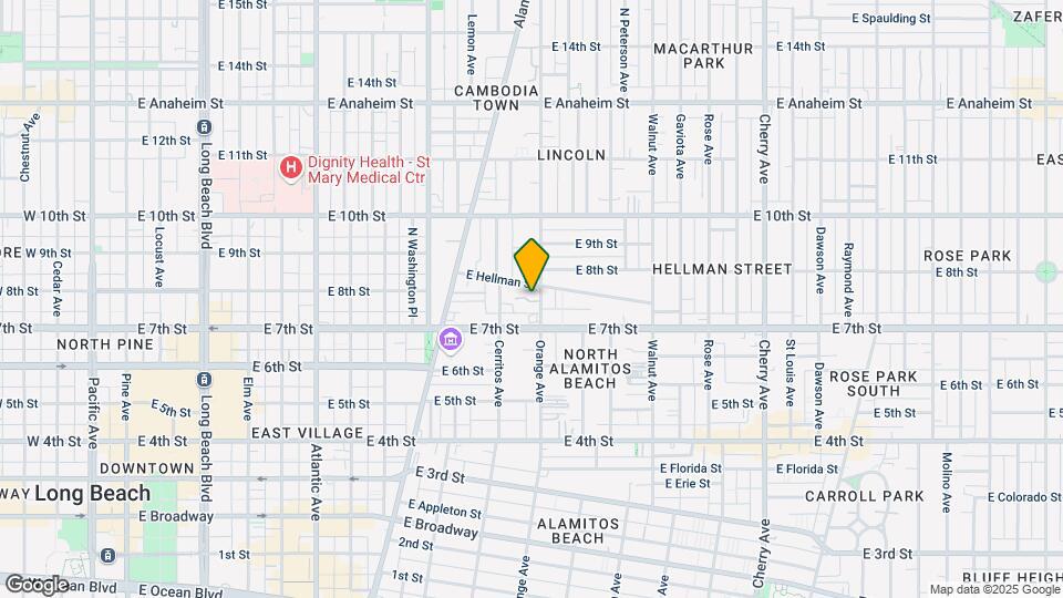 753 Orange Ave Map and Location Details