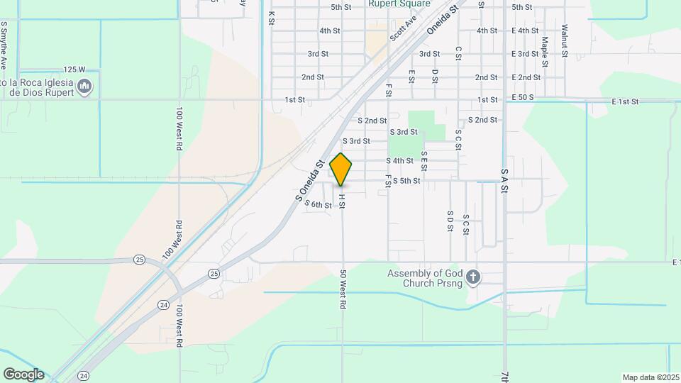 511 S H St Map and Location Details