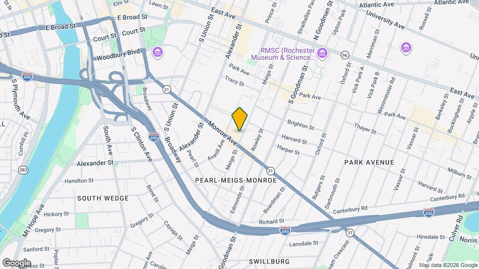 333 Meigs St Map and Location Details