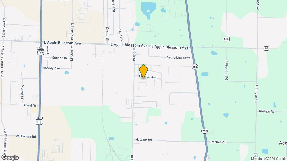 584 Quartz Wy Map and Location Details