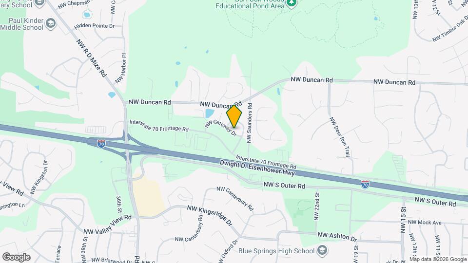 3113 NW Gateway Dr Map and Location Details