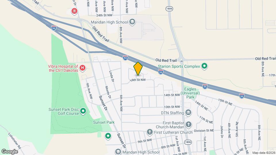 1700 4th Ave NW, Unit 1 Map and Location Details