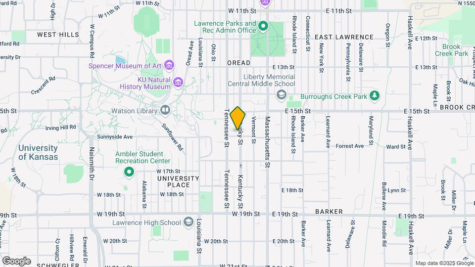 1547 Kentucky St-Unit -3 Map and Location Details