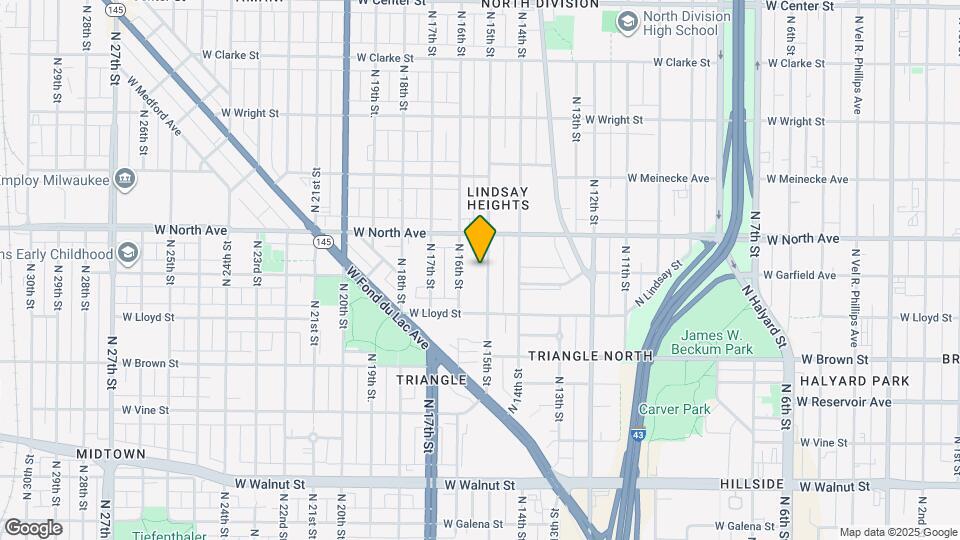 2215 N 15th St Map and Location Details