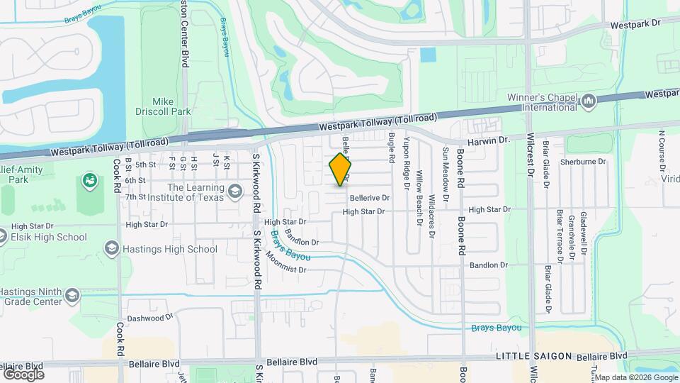 4206 Belle Park Dr Map and Location Details