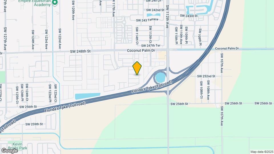 11413 SW 252nd Ter Mapa y Detalles de la Ubicación