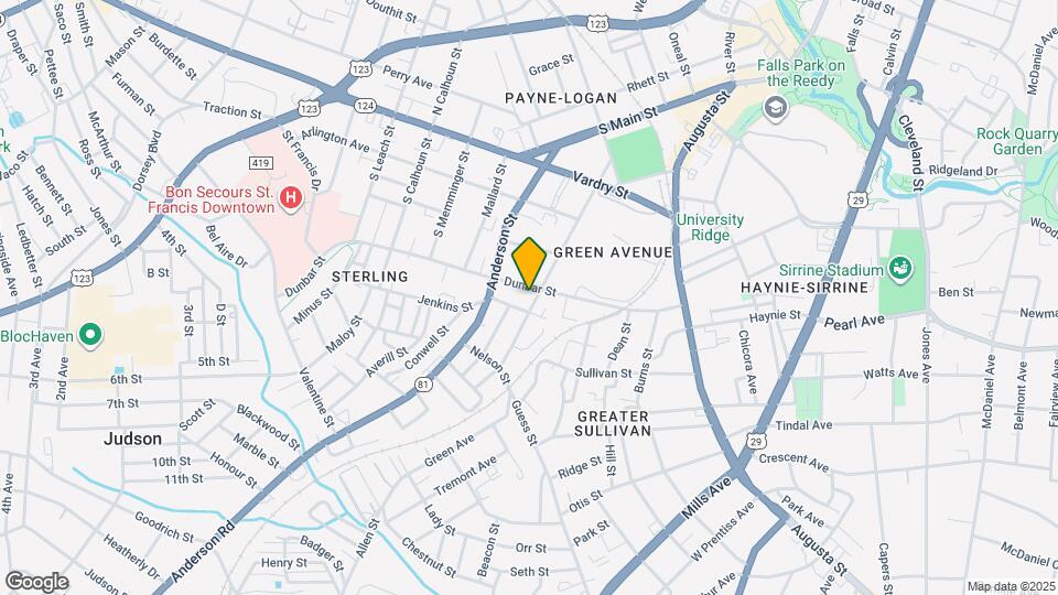 504 Green Ave Map and Location Details