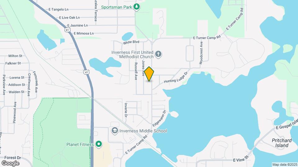 921 E Turner Camp Rd Map and Location Details