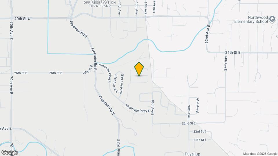 8446 27th St Ct E Map and Location Details