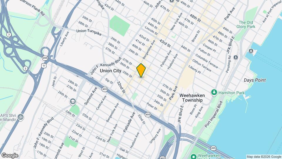 3515 New York Ave Map and Location Details
