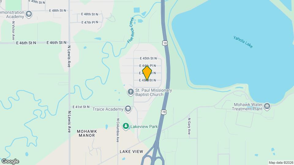 2844 E 43rd St N Map and Location Details