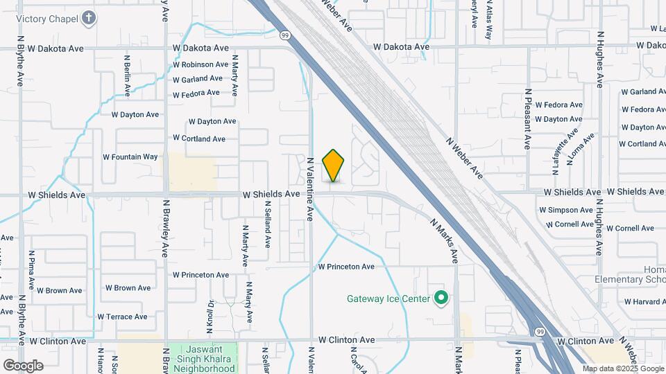 3302 W Shields Ave Map and Location Details