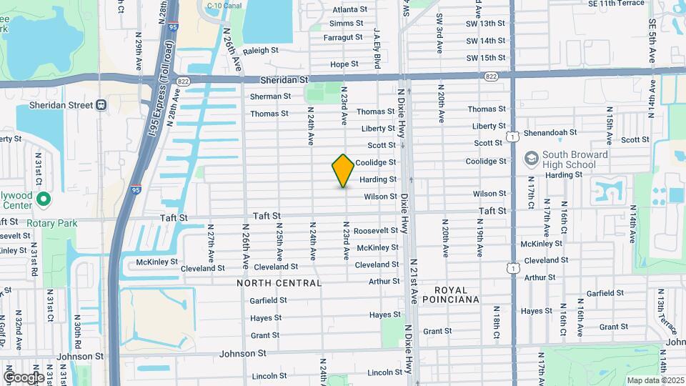 2301 Wilson St Map and Location Details
