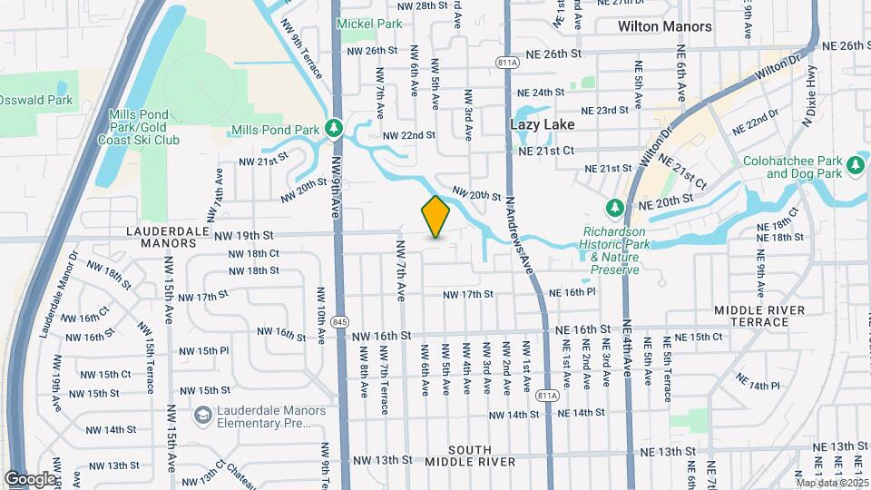 535 NW 18th St Map and Location Details