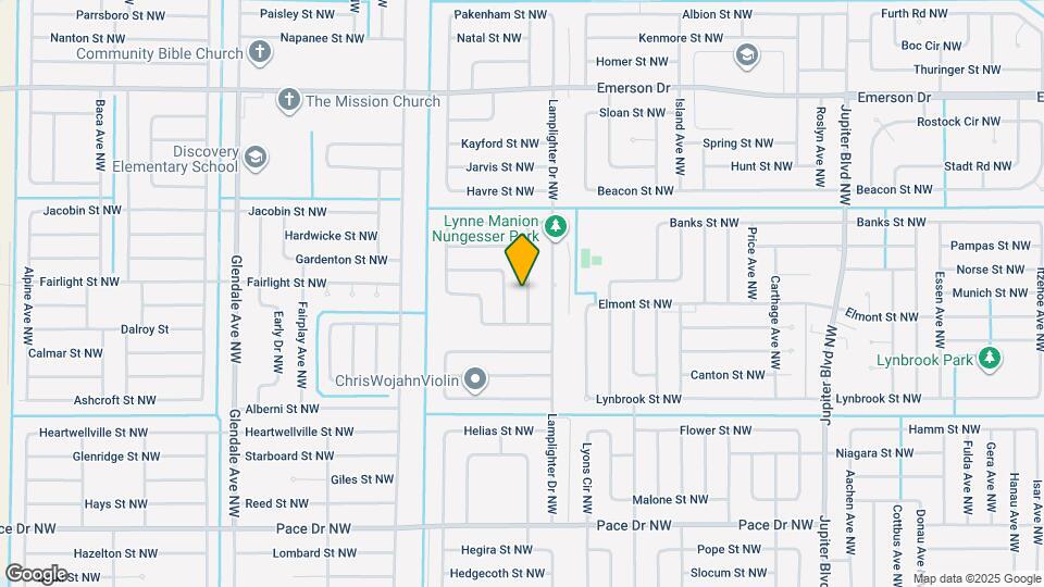 1064 Helena Ave NW Map and Location Details