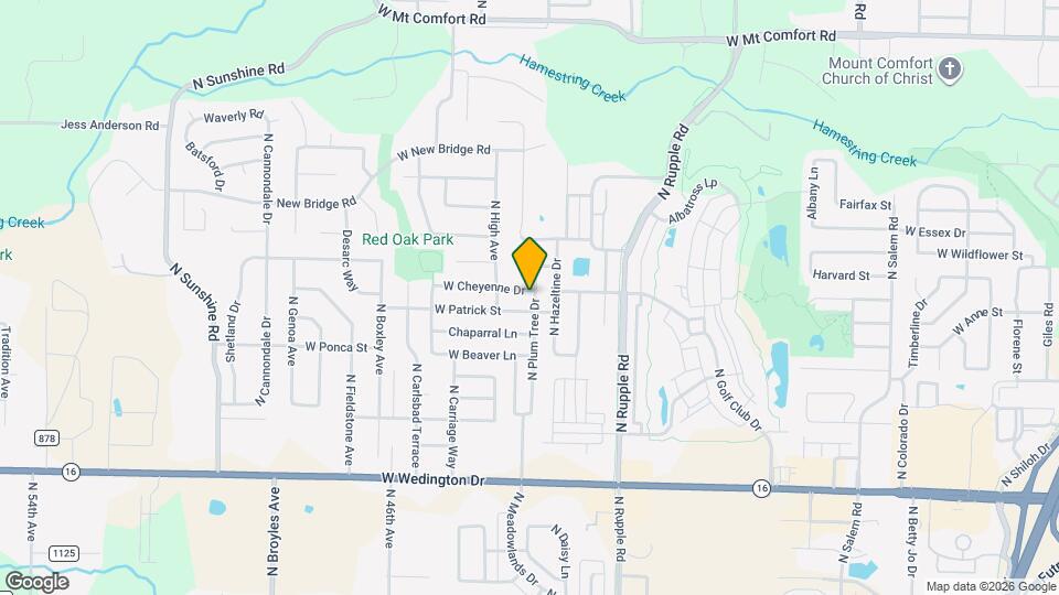 4247 W Cheyenne Dr Map and Location Details