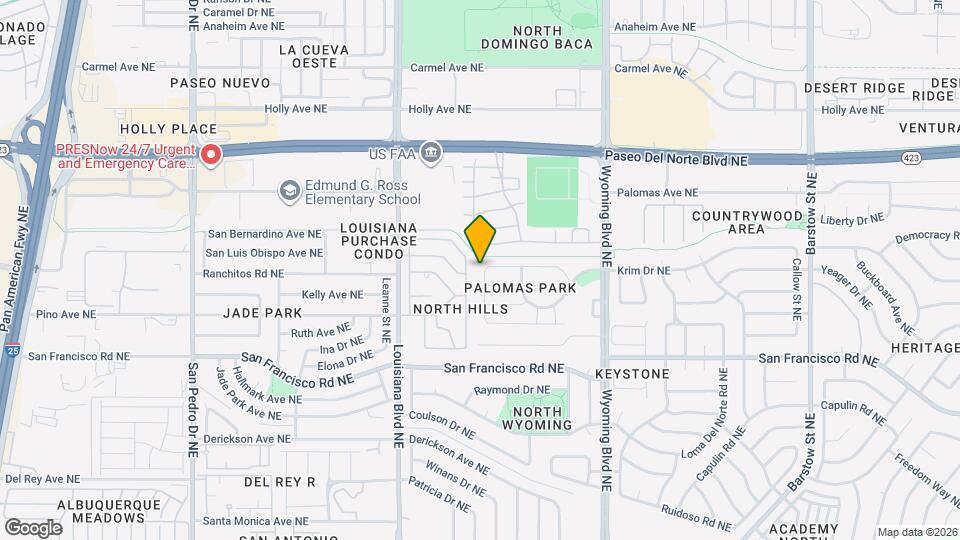 7819 Storrie Pl NE Map and Location Details