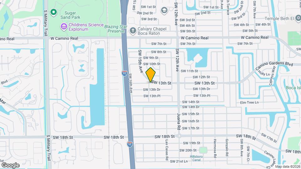 1306 SW 14th Ave Map and Location Details