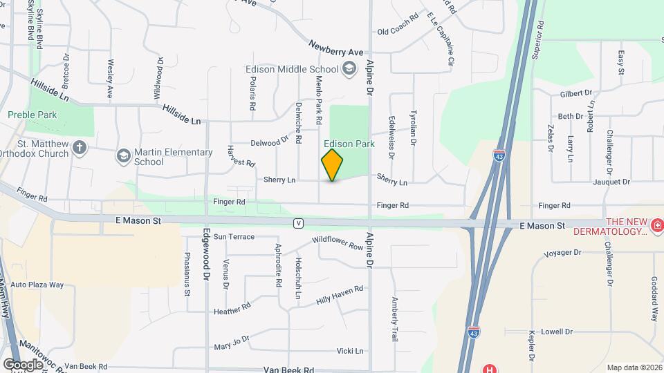 2652 Sherry Ln Map and Location Details