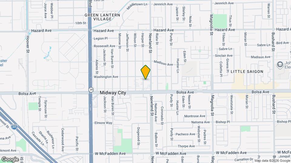 14892 Harper St Map and Location Details