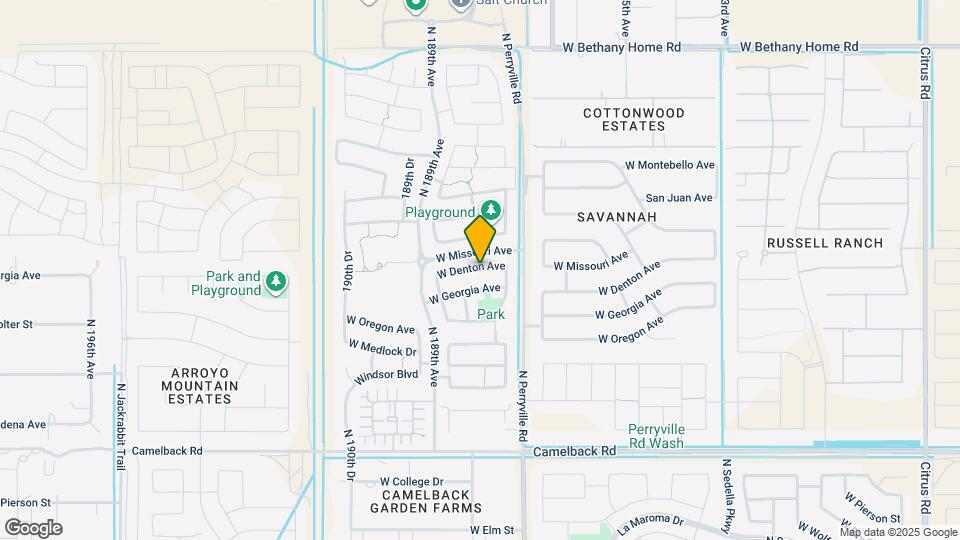 18803 W Denton Ave Map and Location Details