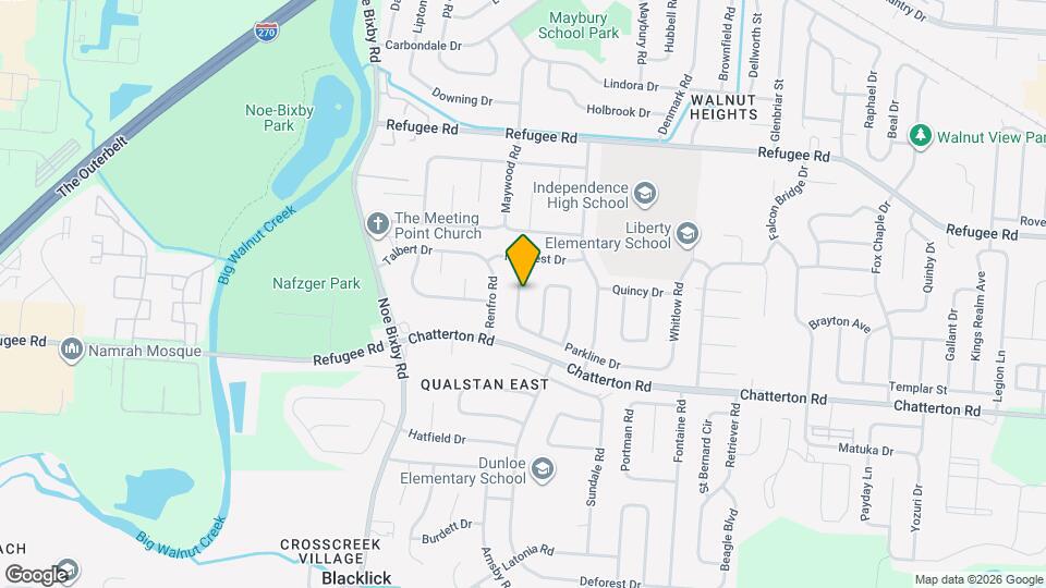 2952 Olivette Rd Map and Location Details