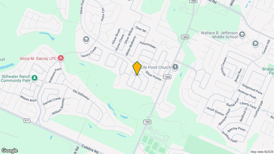 11830 Briarton Pass Map and Location Details