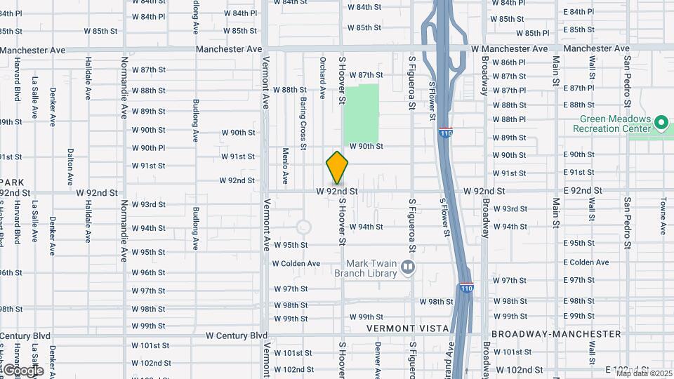 701 W 92nd St Map and Location Details