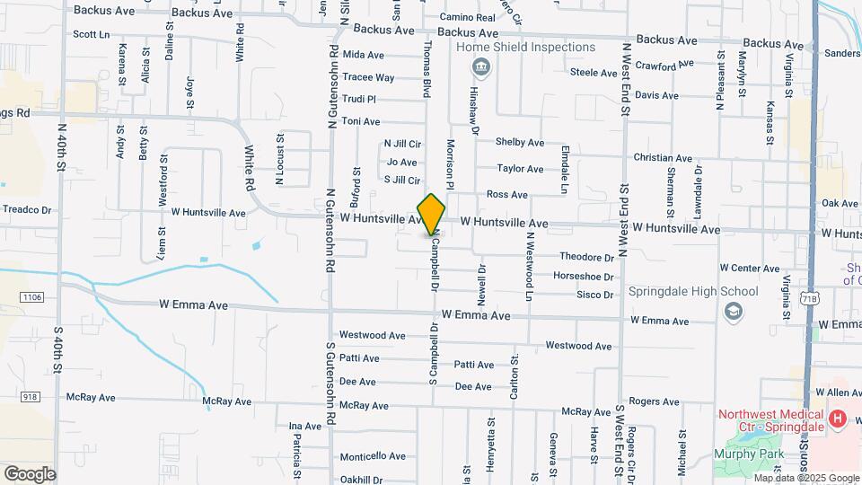 Moore Apartments & Duplexes Map and Location Details
