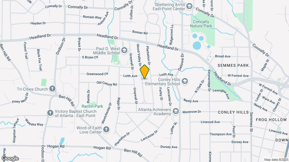 2560 Wood Valley Dr Map and Location Details