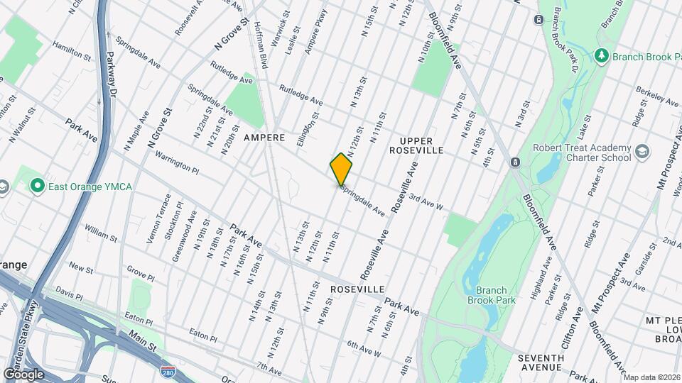 231 N 12th St Map and Location Details