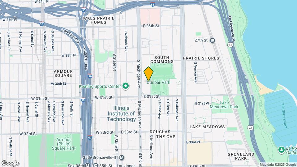 3021 S Michigan Ave, Unit 310 Map and Location Details