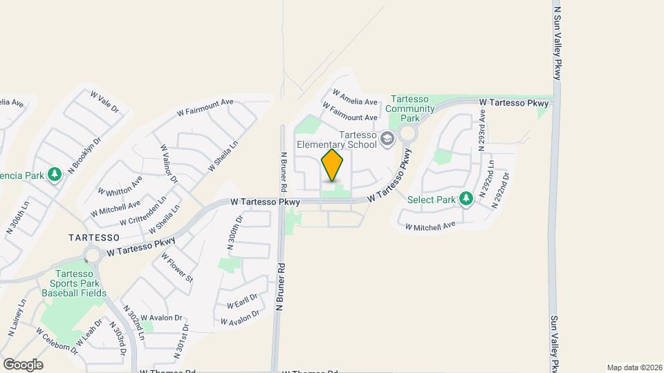 29761 W Columbus Ave Map and Location Details