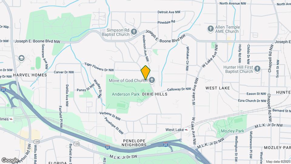 166 Anderson Ave NW Map and Location Details