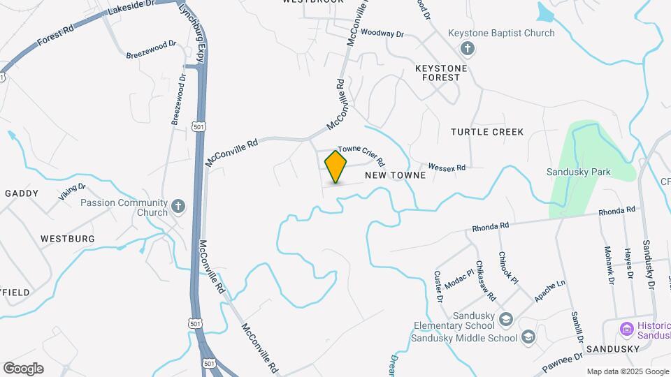 413 Three Creeks Ct Mapa y Detalles de la Ubicación