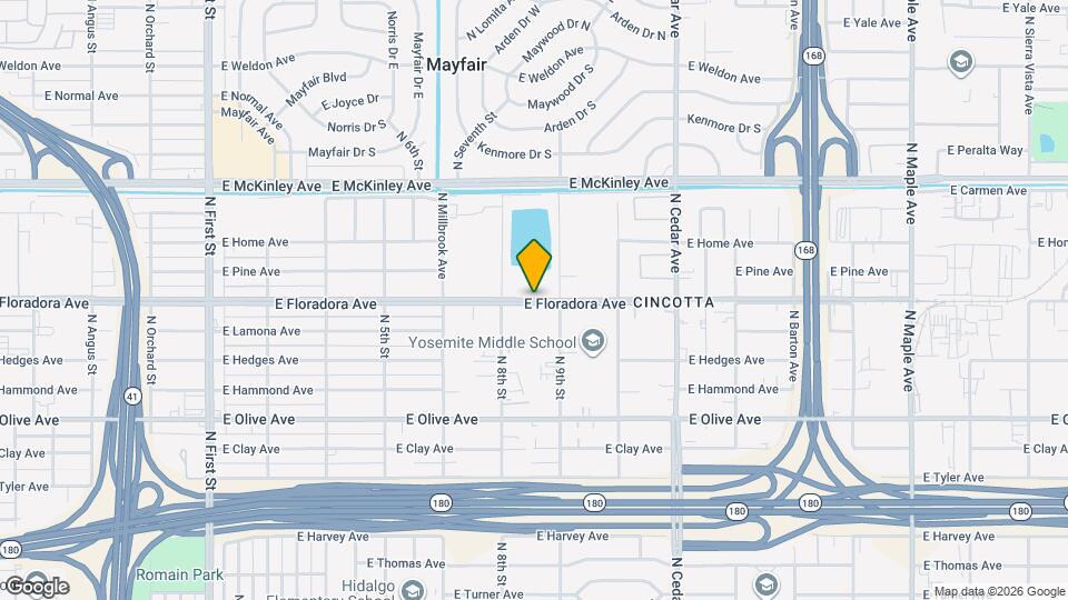 Casa Bella Apartments Map and Location Details