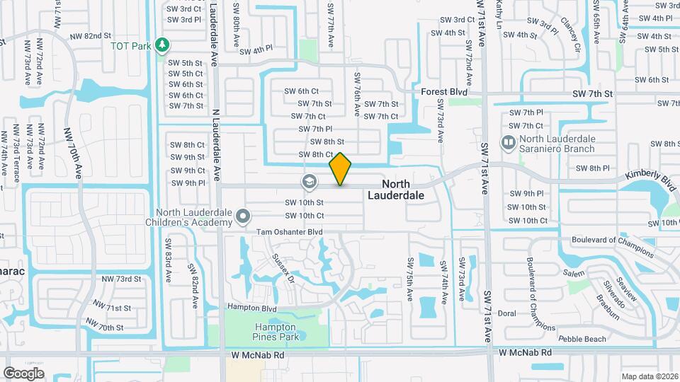 7640 Kimberly Blvd Map and Location Details