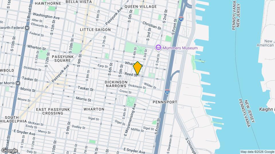 310 Reed St Mapa y Detalles de la Ubicación