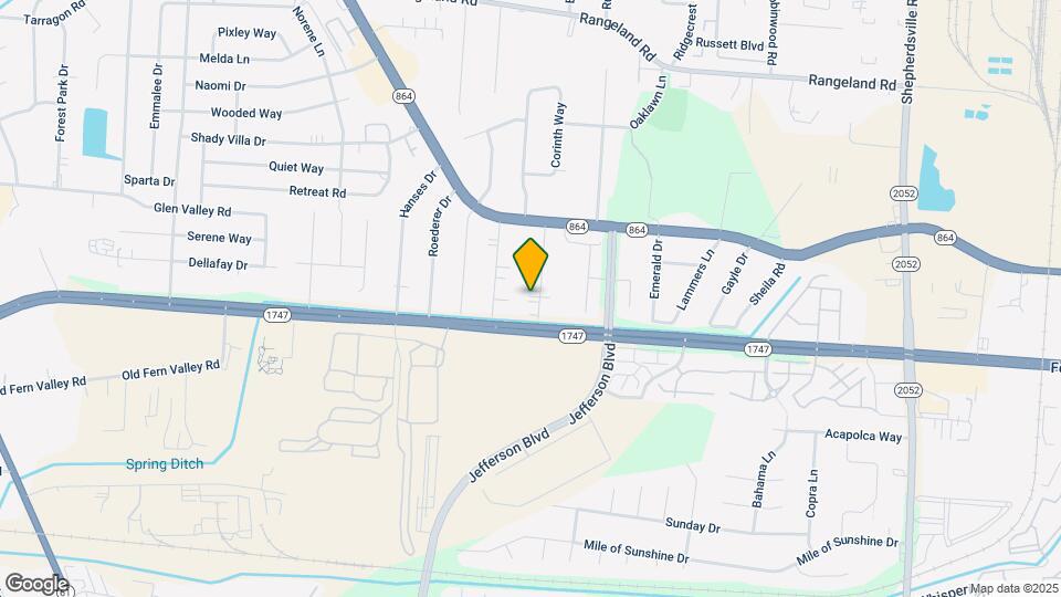 5122 Braidwood Dr Map and Location Details