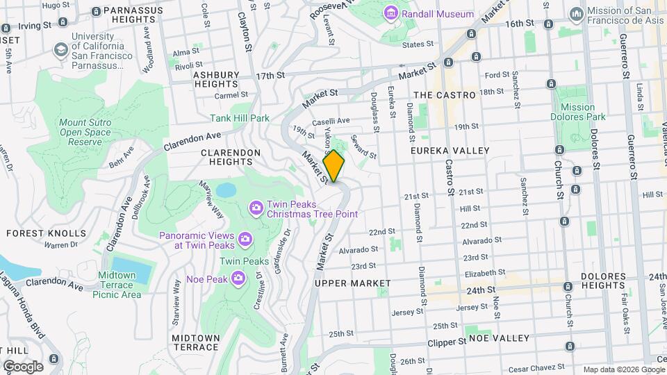 3550 Market St Map and Location Details