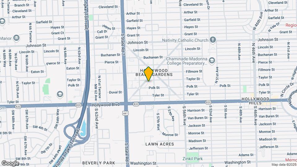 5814 Taylor St Map and Location Details